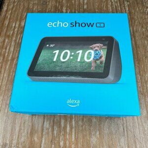 NEW in BOX | Amazon Echo Show 5 (2nd Gen) Smart Display Speaker Alexa - Charcoal